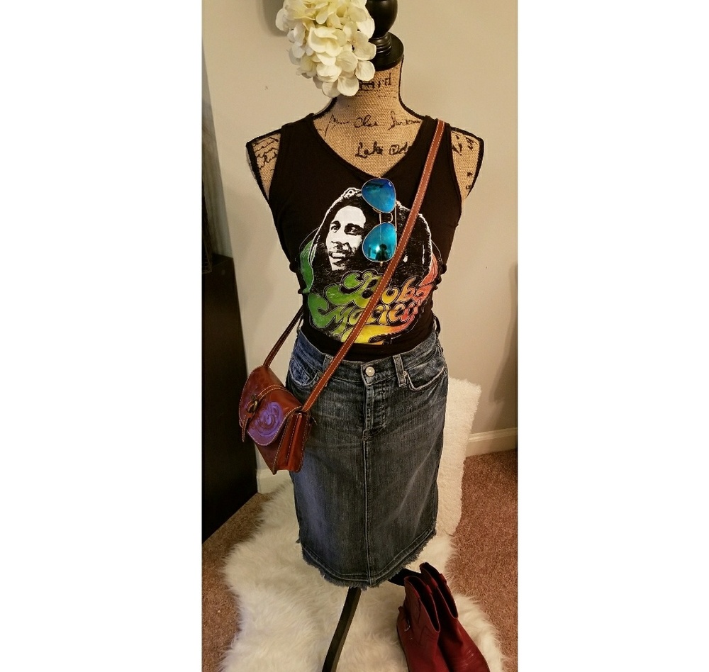 Denim Jean Skirt